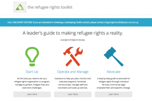 Refugee Rights Toolkit