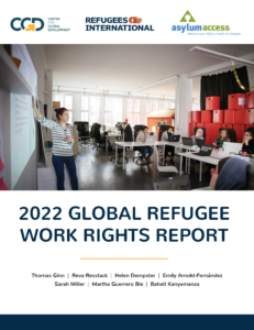 Download the 2022 Global Refugee Work Rights Report