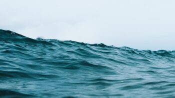 Choppy waves on an open ocean